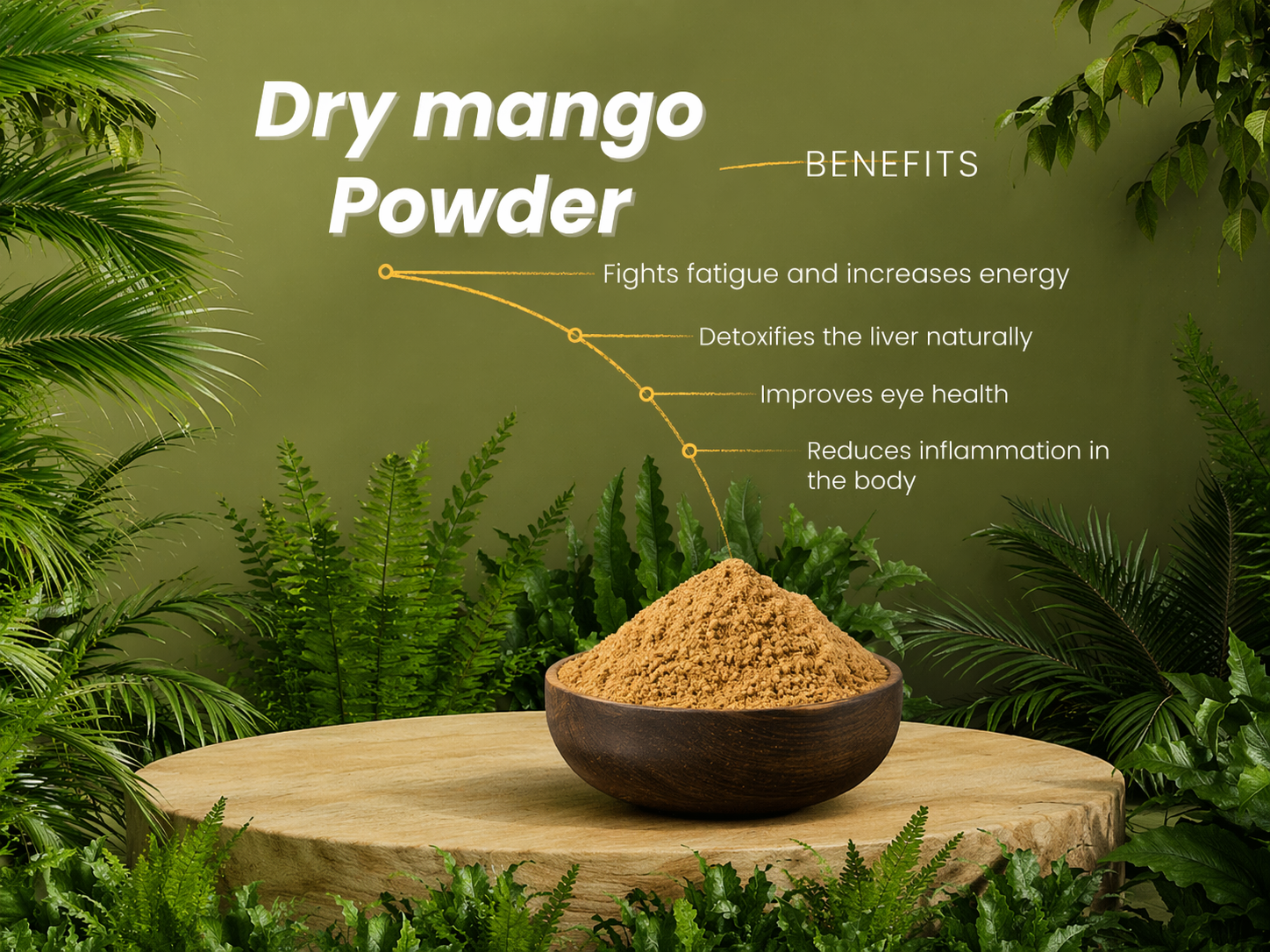 Organic Dry Mango Powder (Amchur) - image 3