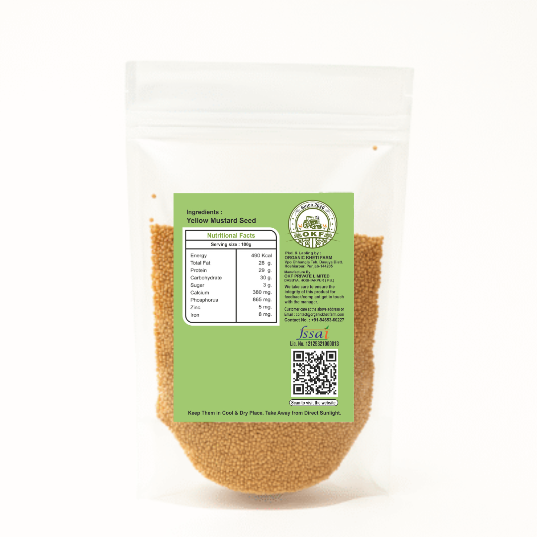 Organic Yellow Mustard Seeds - image 2