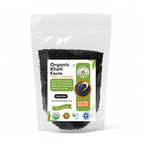 Organic black sesame seeds (Kala Til) from Punjab farm, unhulled, natural, nutrient-rich superfood for healthy living