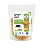 Organic mix dal from Punjab farm, showing a colorful blend of pulses in a traditional bowl