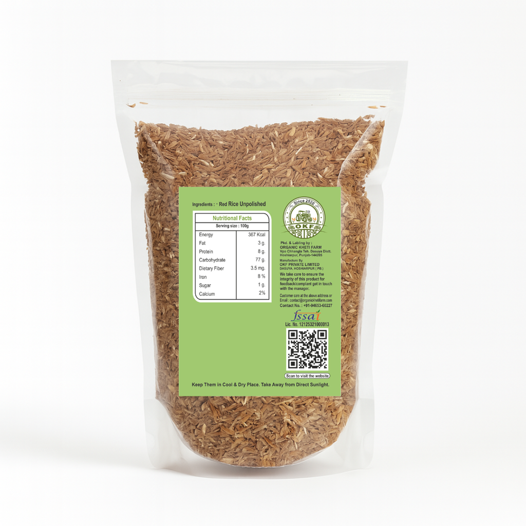 Organic Red Rice Whole - image 2