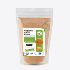 Organic desi jaggery powder in a traditional Indian bowl, showcasing natural, farm-fresh quality from Punjab