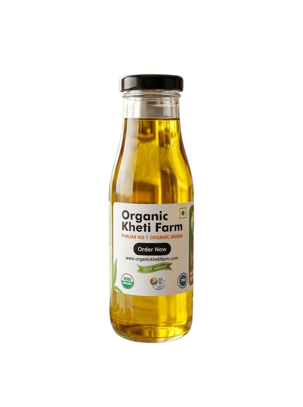 Organic Cold Pressed Flax Seed Oil