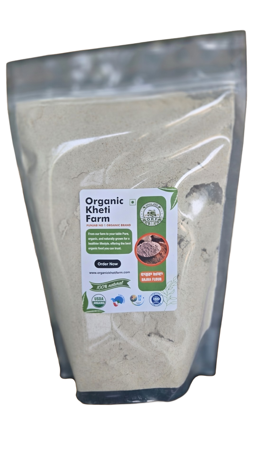 Organic Bajra Flour (Pearl Millet Atta)