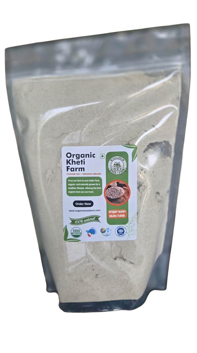 Organic Bajra Flour (Pearl Millet Atta)