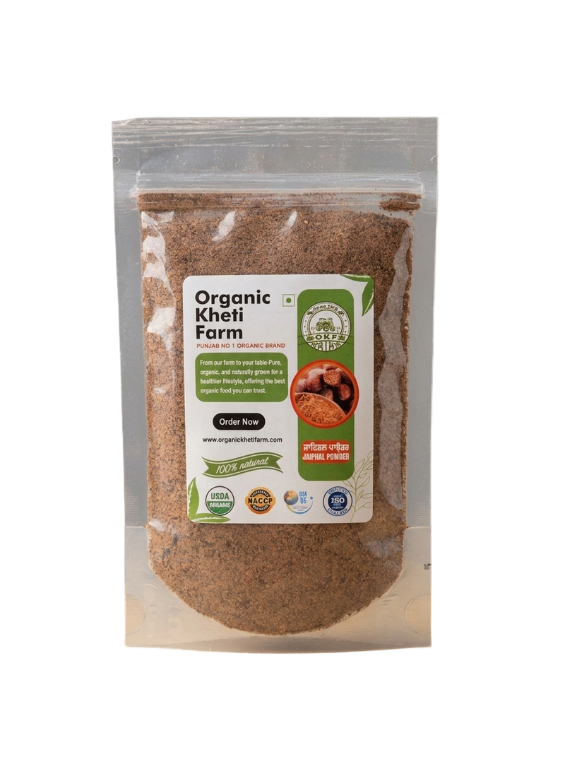 Organic Jaiphal Powder (Nutmeg Powder)