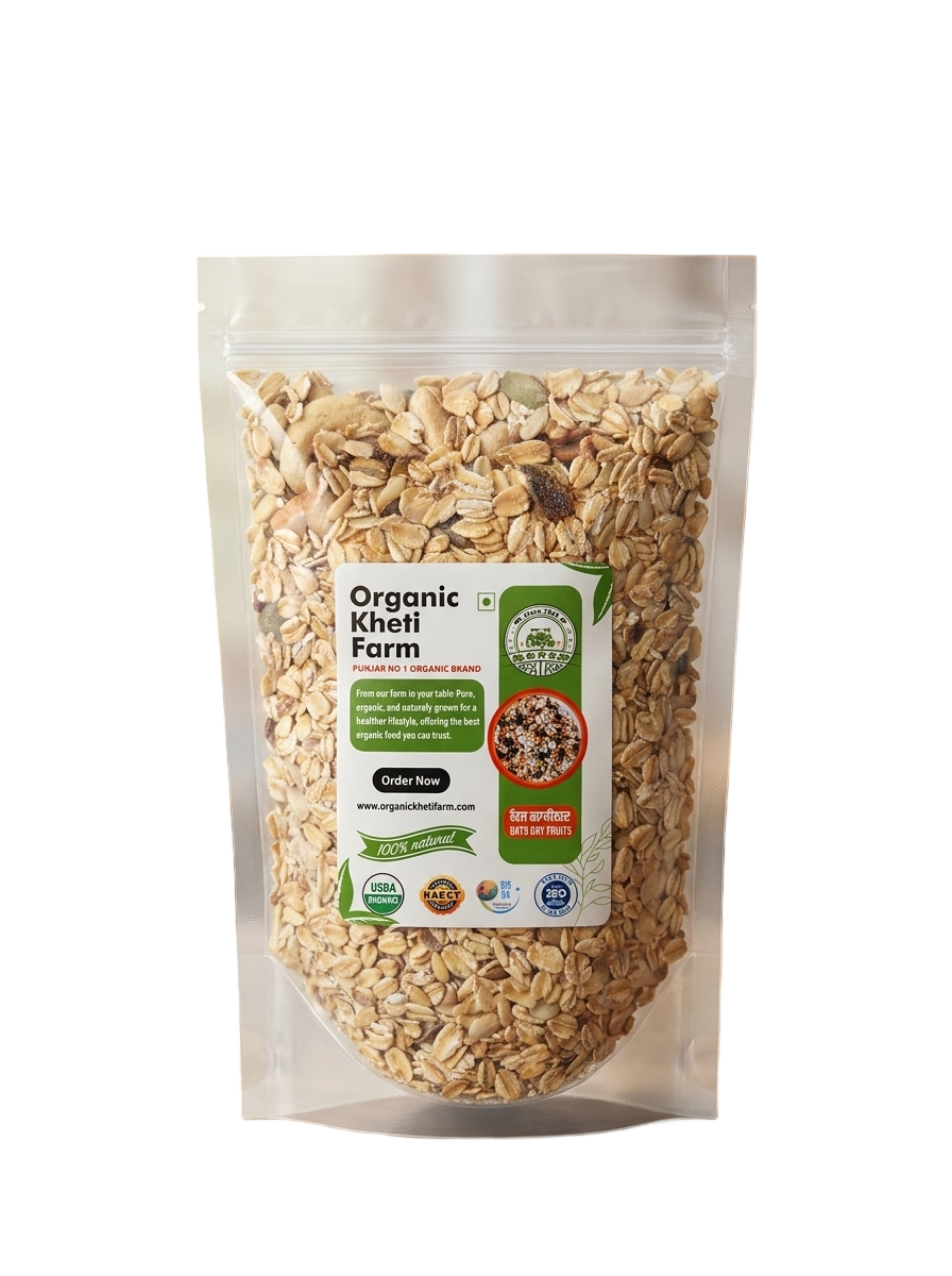 Organic Dry Fruit Oats