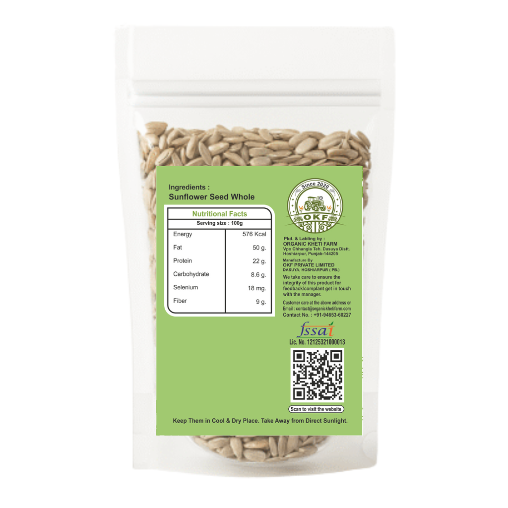 Organic Sunflower Seeds Whole - image 2