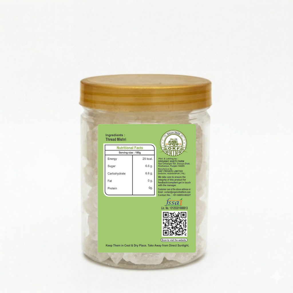 Organic Thread Mishri (Rock Sugar Crystals) - image 2