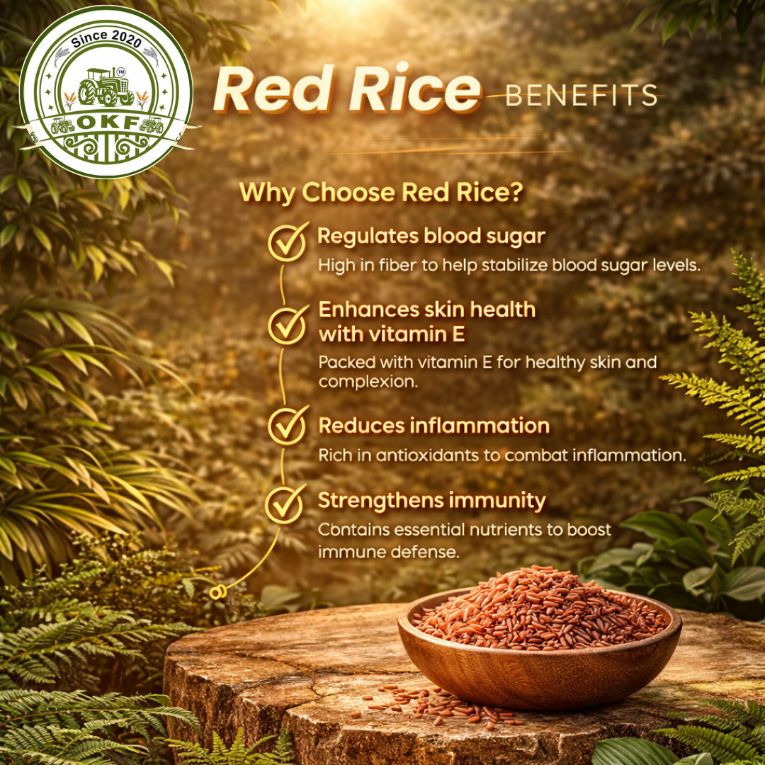 Organic Red Rice Whole - image 3