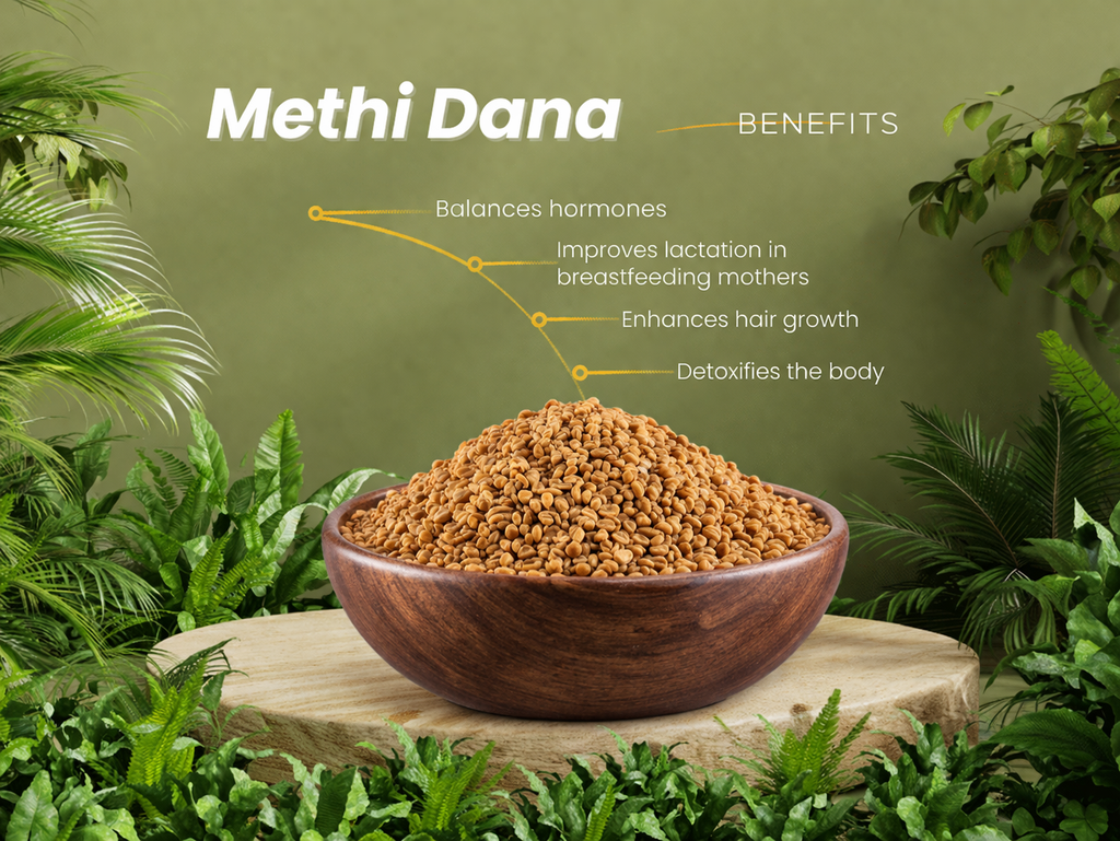 Organic Methi (Fenugreek) Seeds - image 3