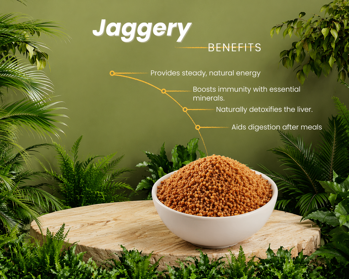 Organic Desi Jaggery Powder - image 3