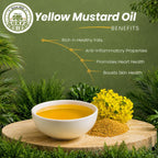 Organic Cold Pressed Yellow Mustard Oil - image 3