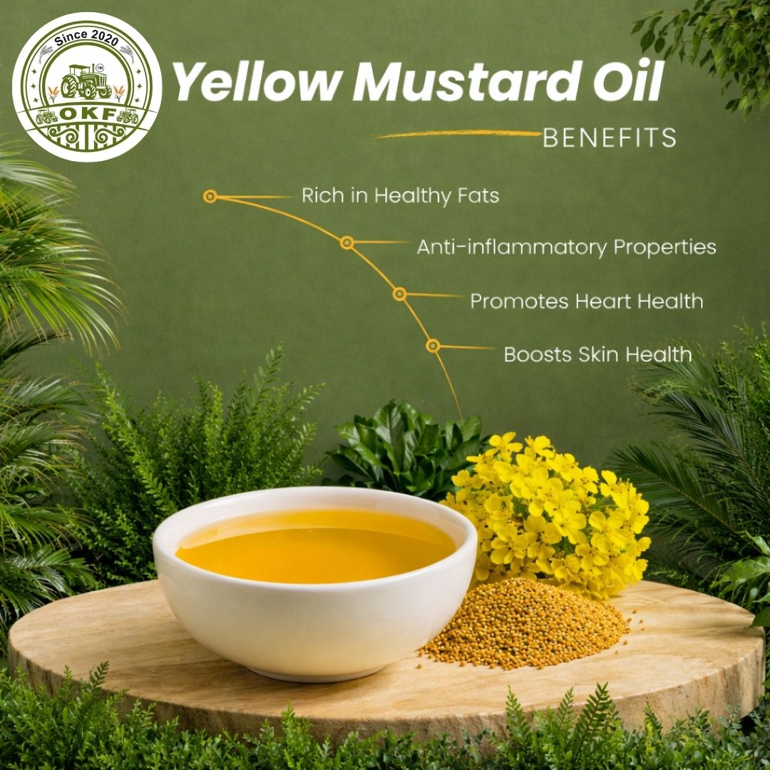 Organic Cold Pressed Yellow Mustard Oil - image 3