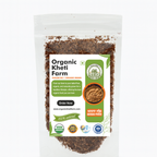 Close-up of organic dried pomegranate seeds ground into tangy Anardana Powder, sourced from Punjab farm for authentic flavor