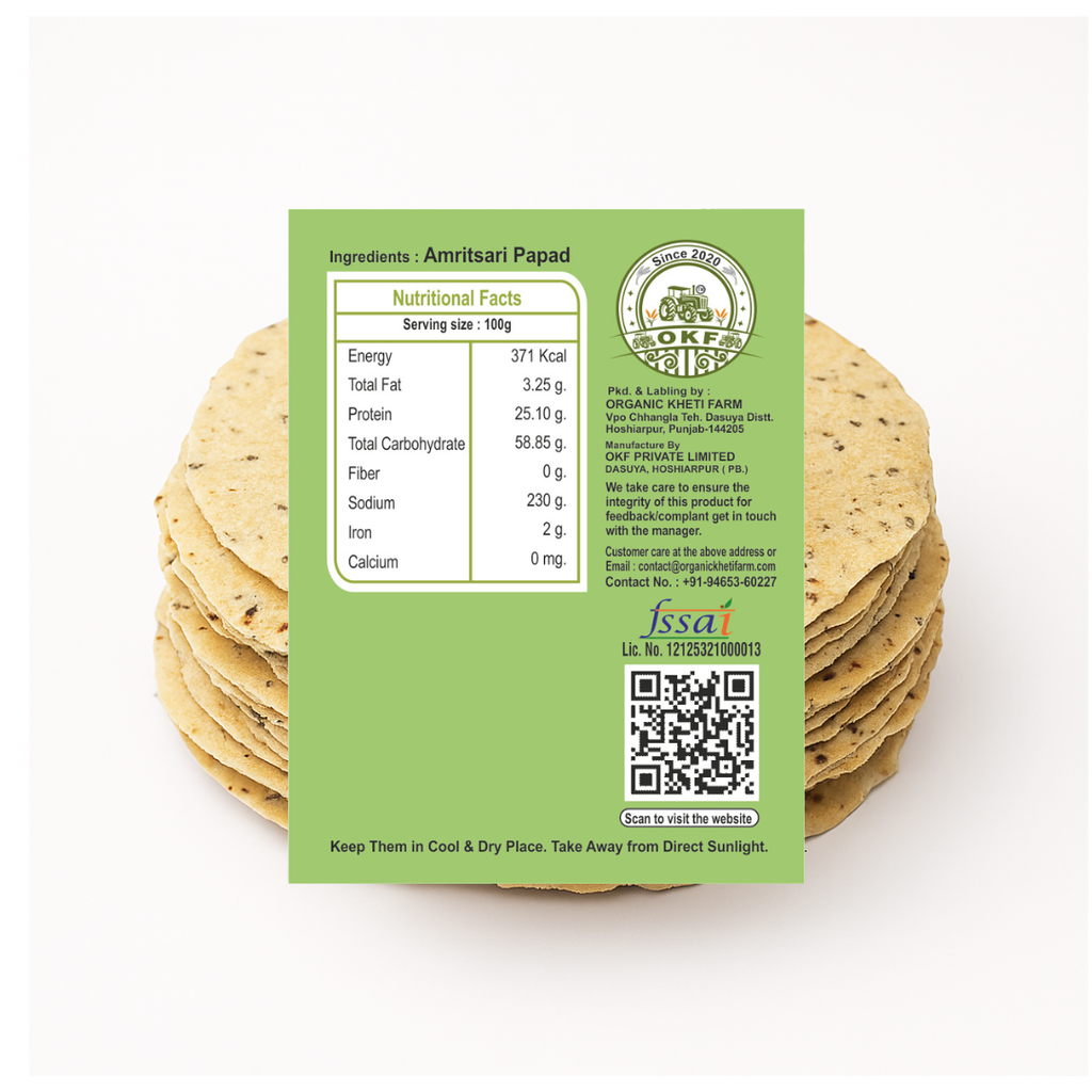 Organic Amritsari Papad - image 2