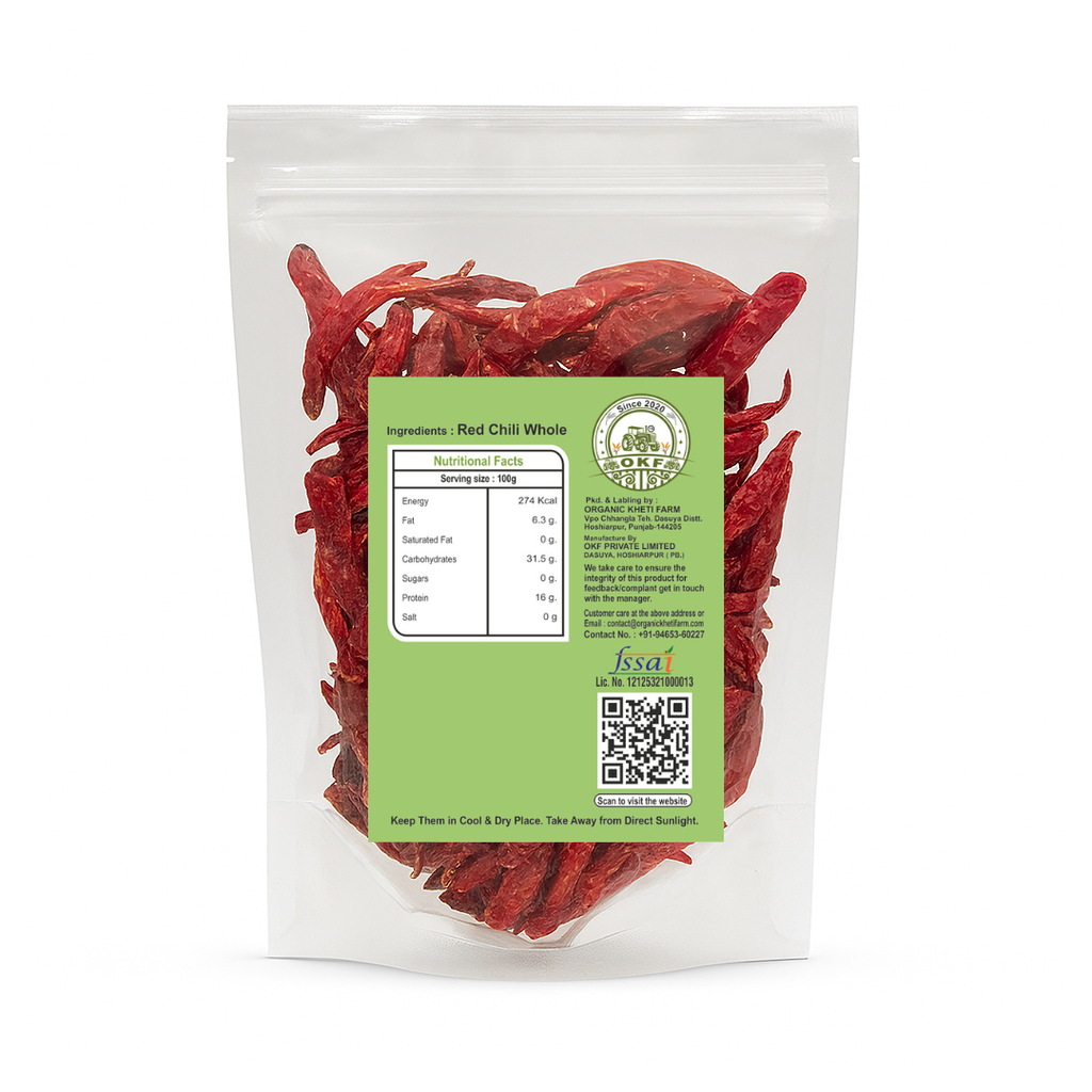 Organic Whole Red Chilli - image 2