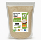 Pakistani farm-fresh organic ragi flour in a traditional bowl, highlighting natural and authentic Punjab origin
