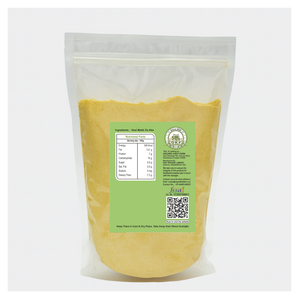Organic Corn Flour (Makki Atta) - image 2