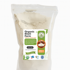 Organic multigrain flour from Punjab farm, stone-ground, natural, healthy, farm-fresh product image for SEO