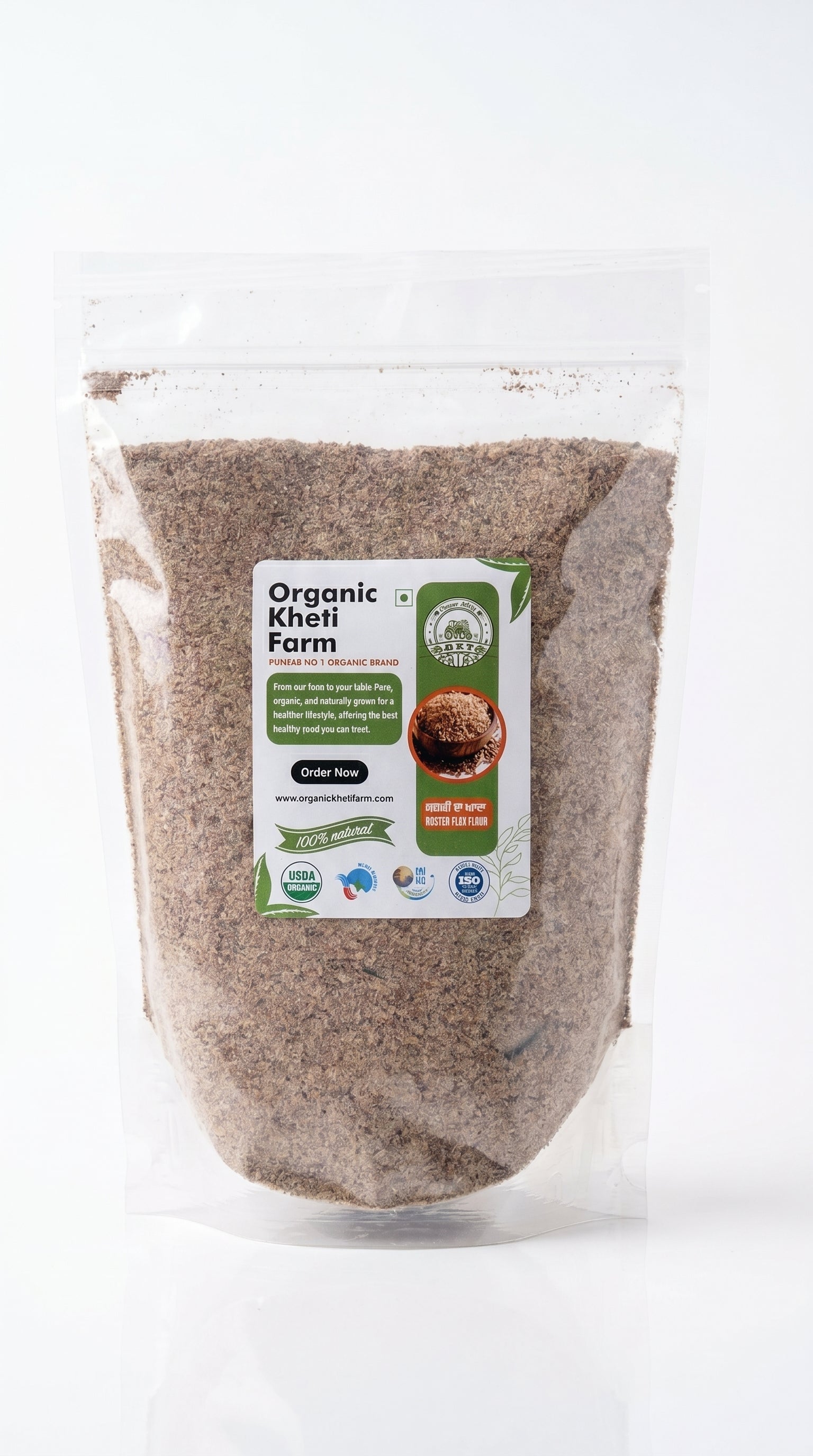 Organic Flax Seeds Flour (Alsi Atta)