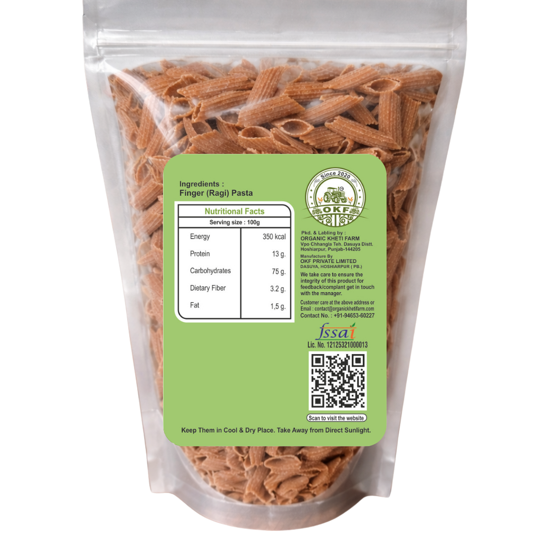 Organic Finger Millet (Ragi) Pasta - image 2