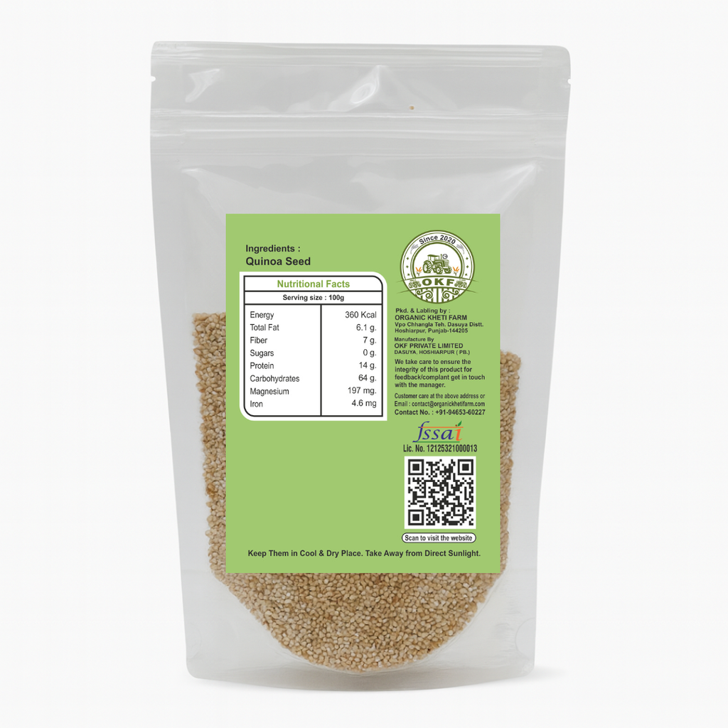 Organic White Quinoa Seeds - image 2