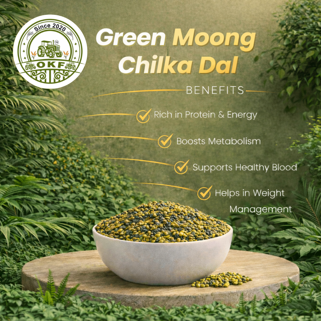 Organic Green Moong Chilka Dal - image 3