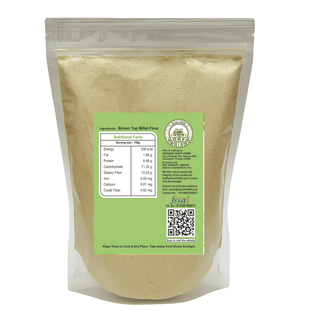 Organic Brown Top Millet Flour - image 2