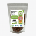 Close-up of organic Chitra Rajma kidney beans from Punjab farm, showcasing their rich color and natural texture for healthy cooking.